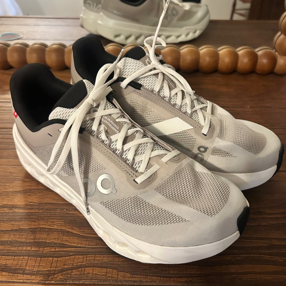 On Cloud Cloudsurfer Sneakers White Fog Women's 10.5